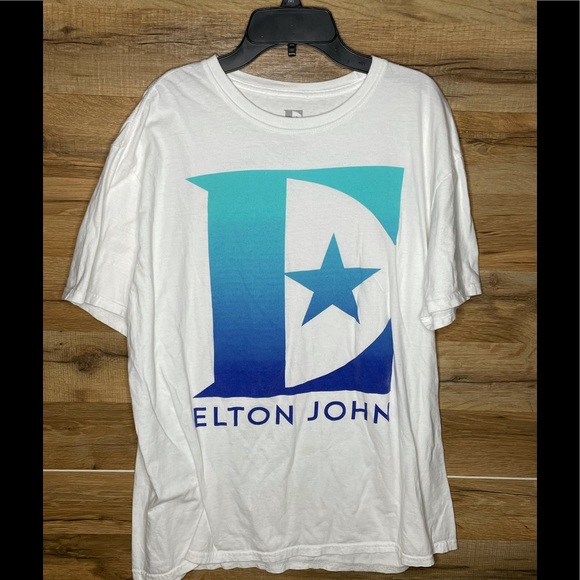 elton john Tops - Elton John farewell tour t shirt